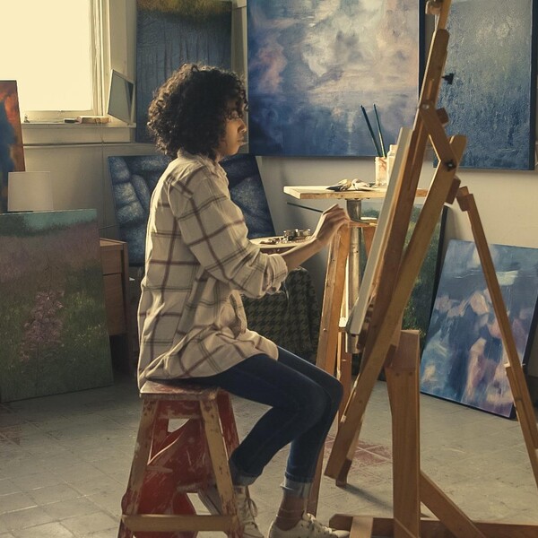 Slowing Down Art: Oil Painting, And Music Composition Require Multiple Sittings