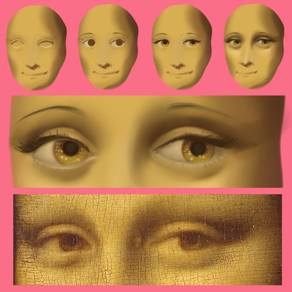 Mona Lisa's Eyes